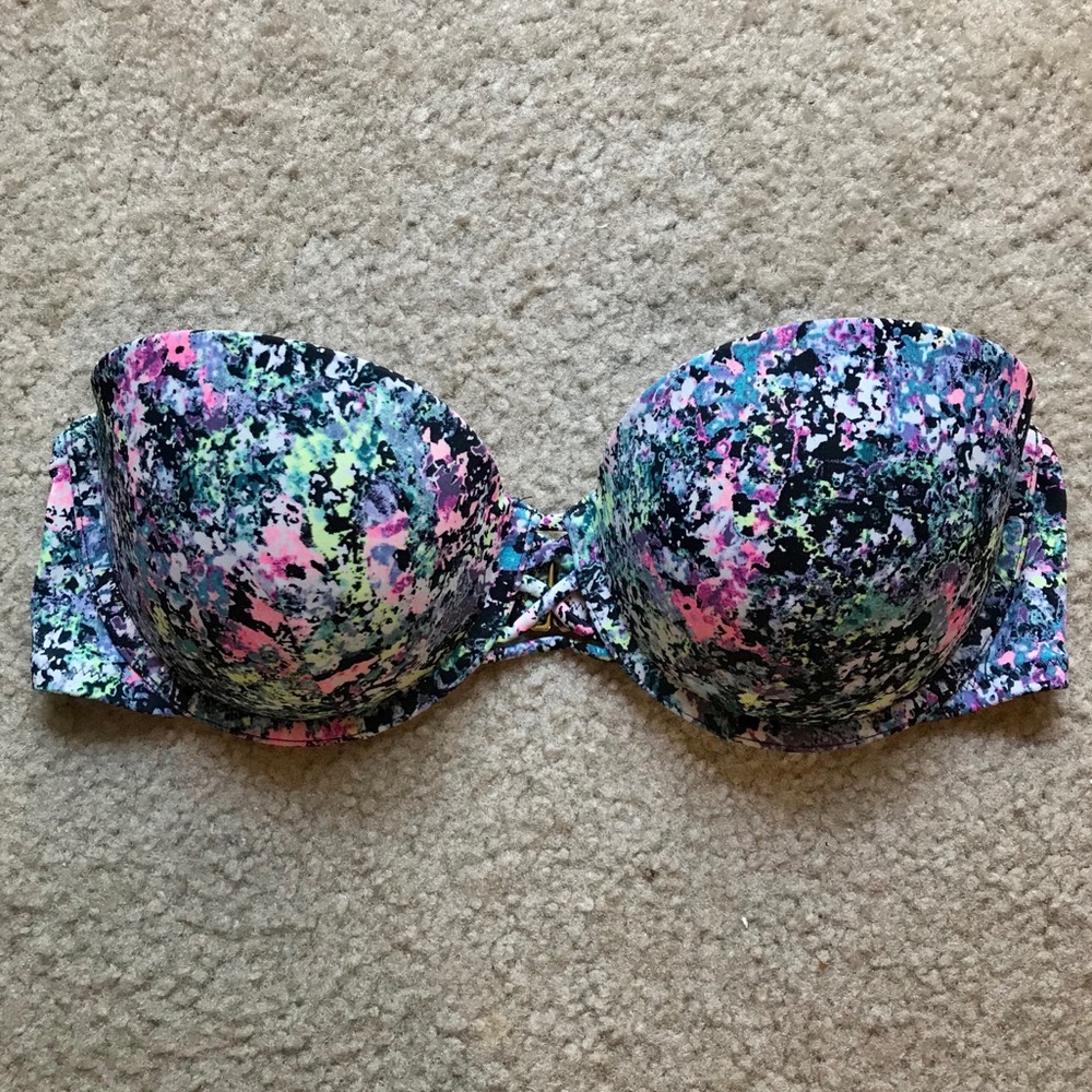 🎉🤩 Colorful Victoria’s Secret Bandeau Bikini Top